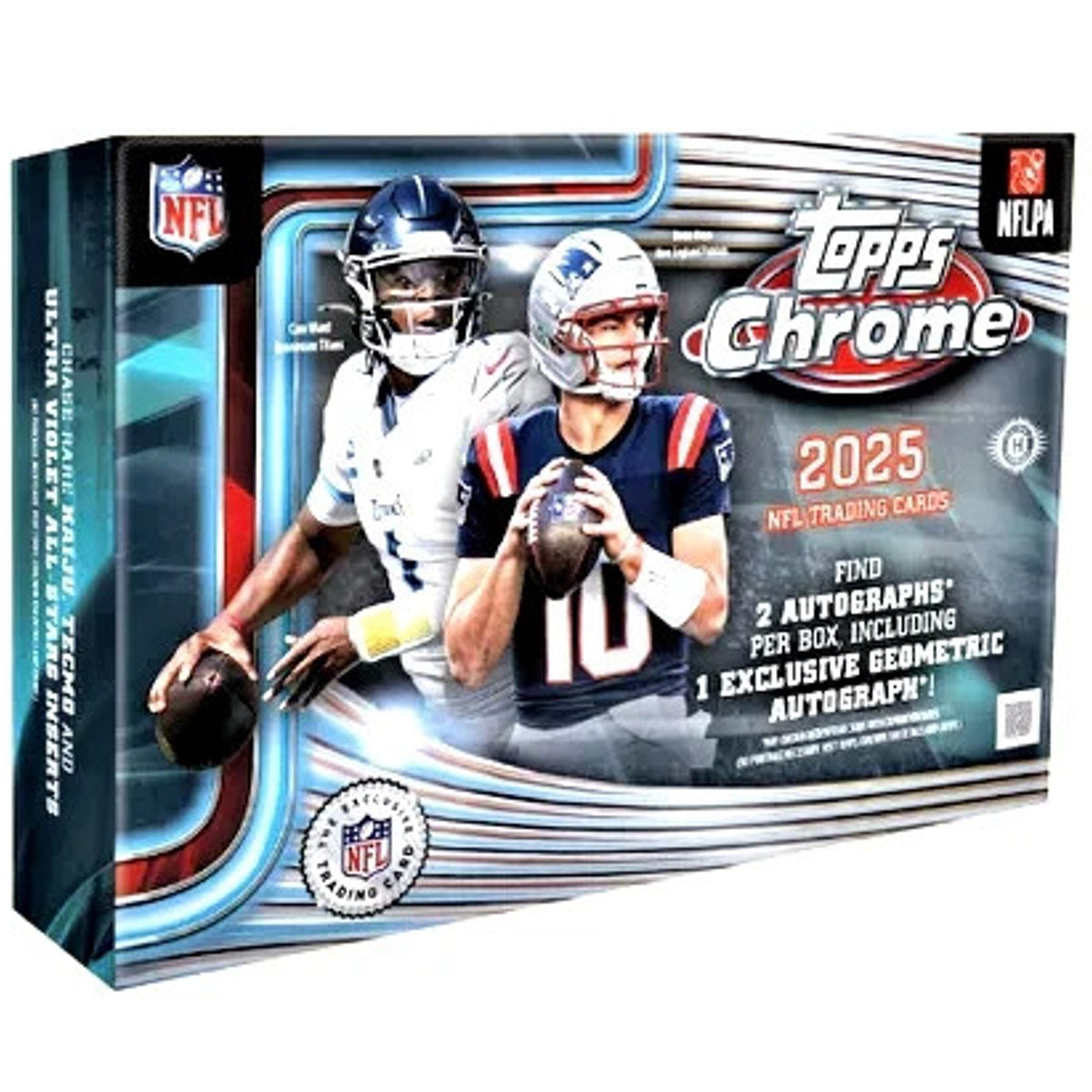 Topps Chrome Football 2025 Chrome NFL Football Breaker's Delight Box