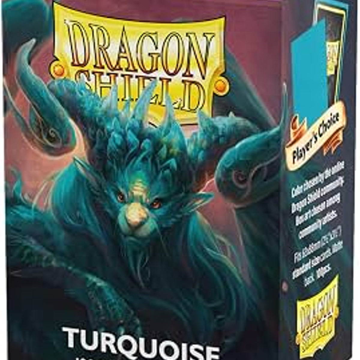 Arcane Tinmen Dragon Shield Matte Turquoise