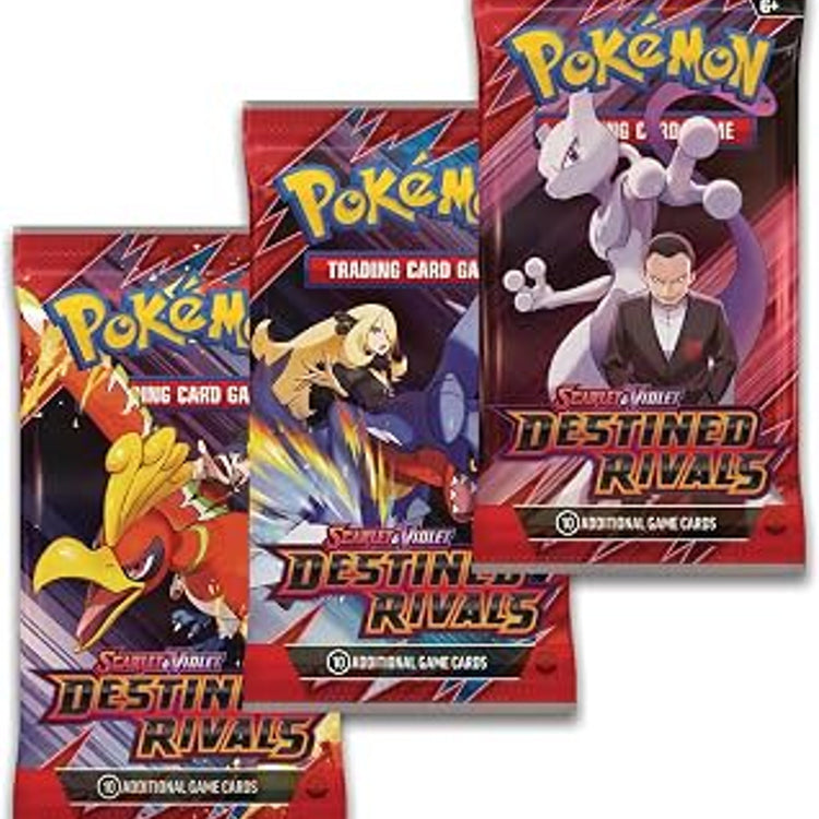 Pokémon Scarlet & Violet Destined Rivals 3Pk Booster Styles May Vary