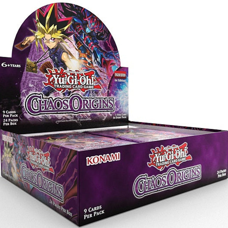 Konami Yu-Gi-Oh! Chaos Origins 1st Edition Booster Box 24 Packs