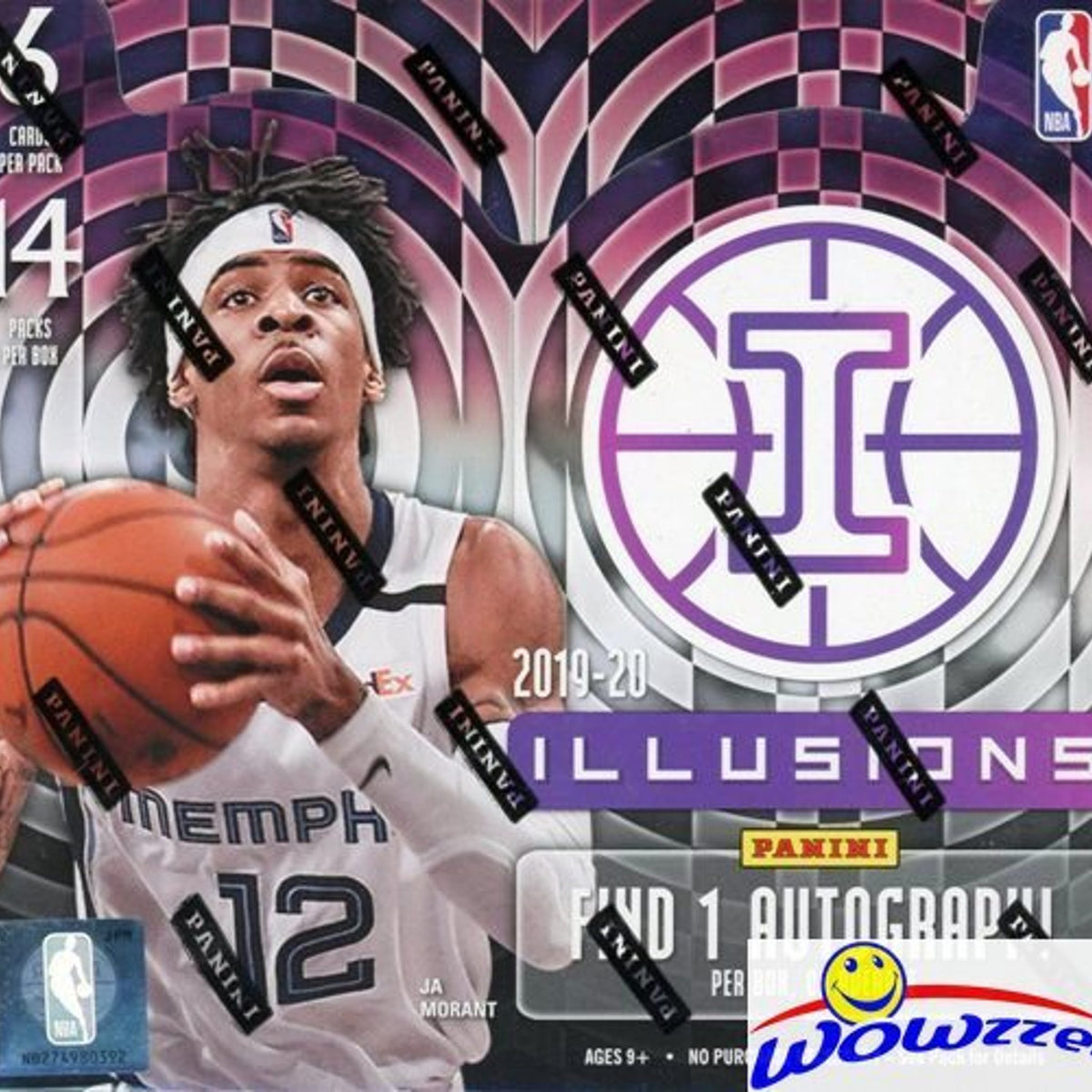 Panini 2019-20 Illusions Basketball Hobby Box 14 Packs 6 Cards