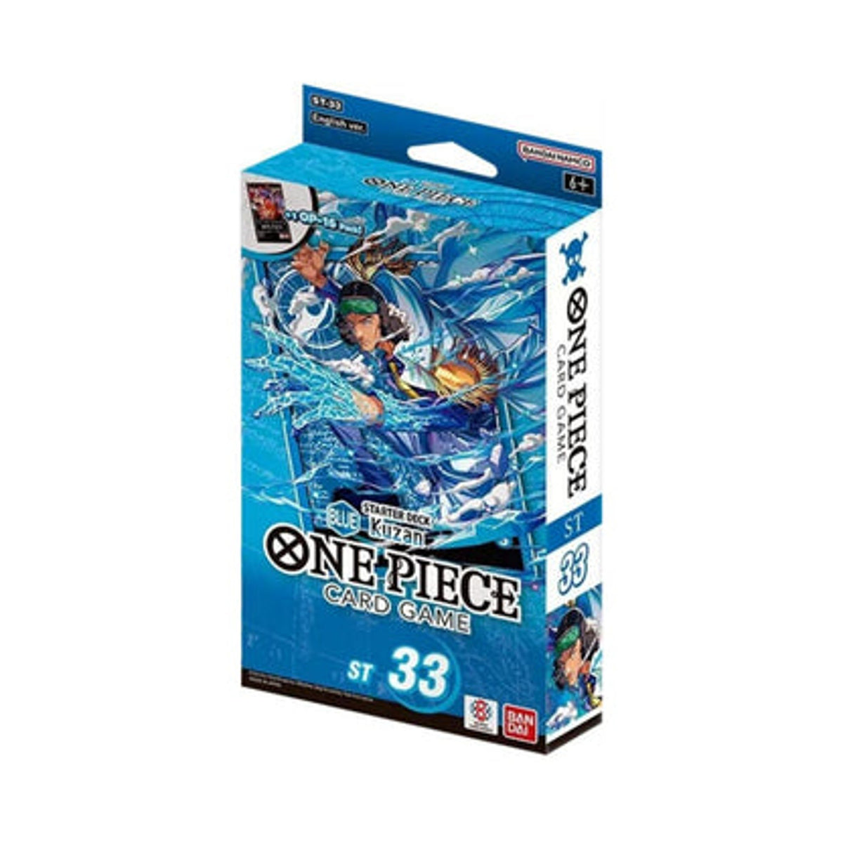 Bandai Namco One Piece Card Game Starter Deck ST-33 Mono-Blue Control Deck