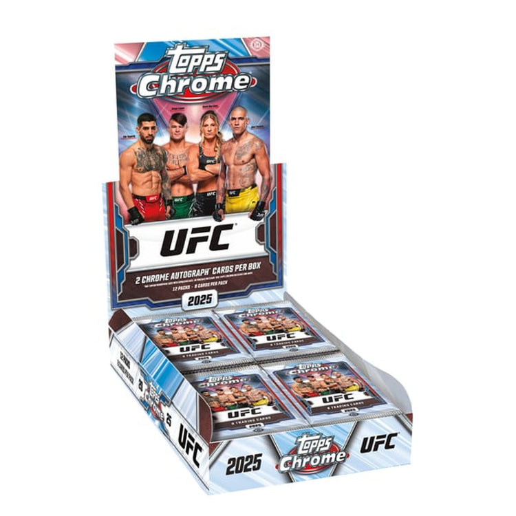 Topps 2025 Chrome UFC Hobby Box