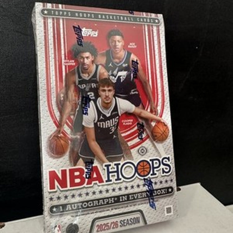 Topps 2025-26 NBA Hoops Hobby Box