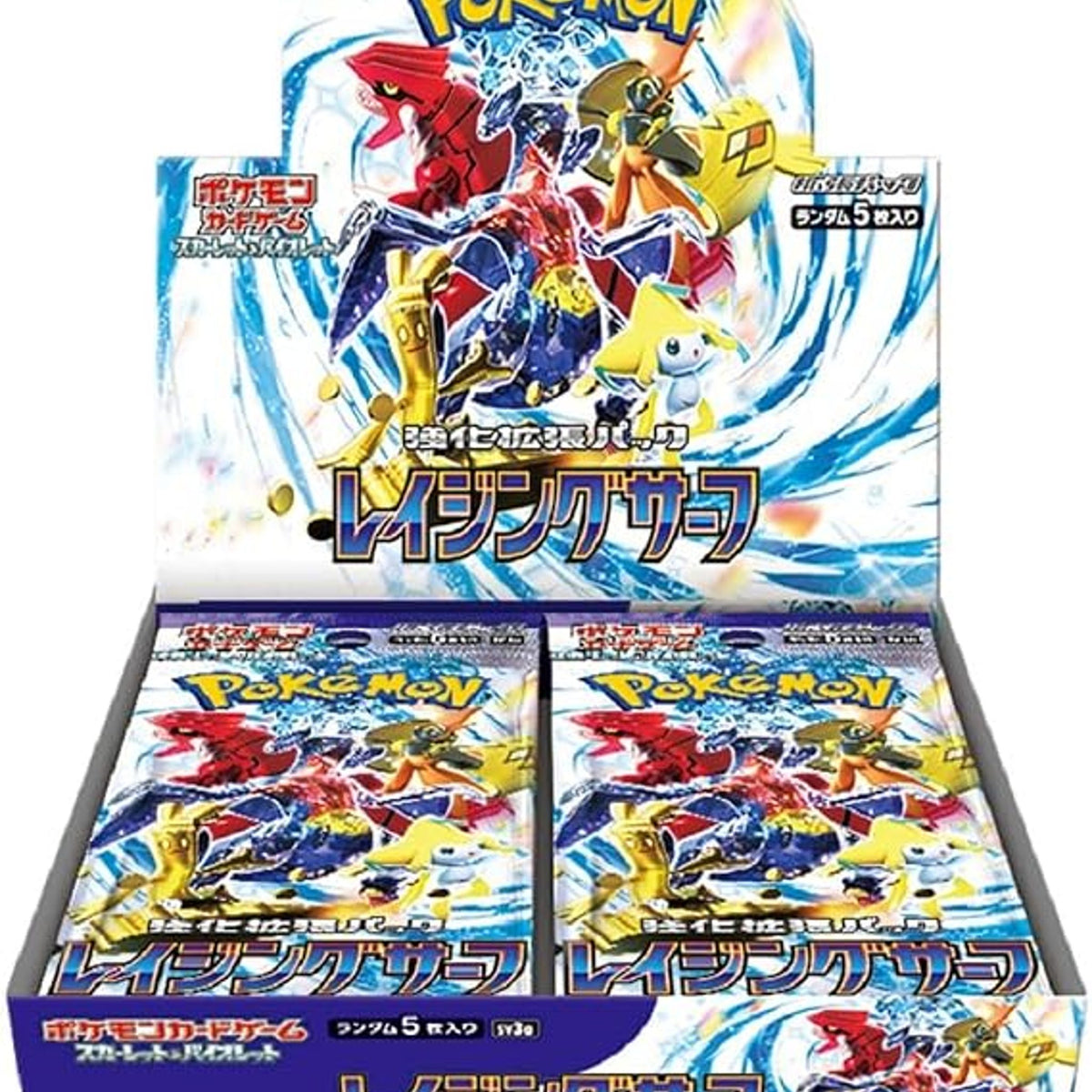 Pokémon Trading Card Game Scarlet & Violet Raging Surf Japanese Booster Box 30 Packs