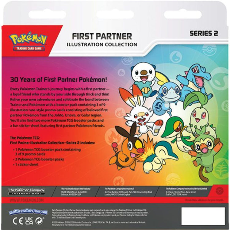 The Pokémon Company International Pokémon TCG First Partner Illustration Collection Series 2