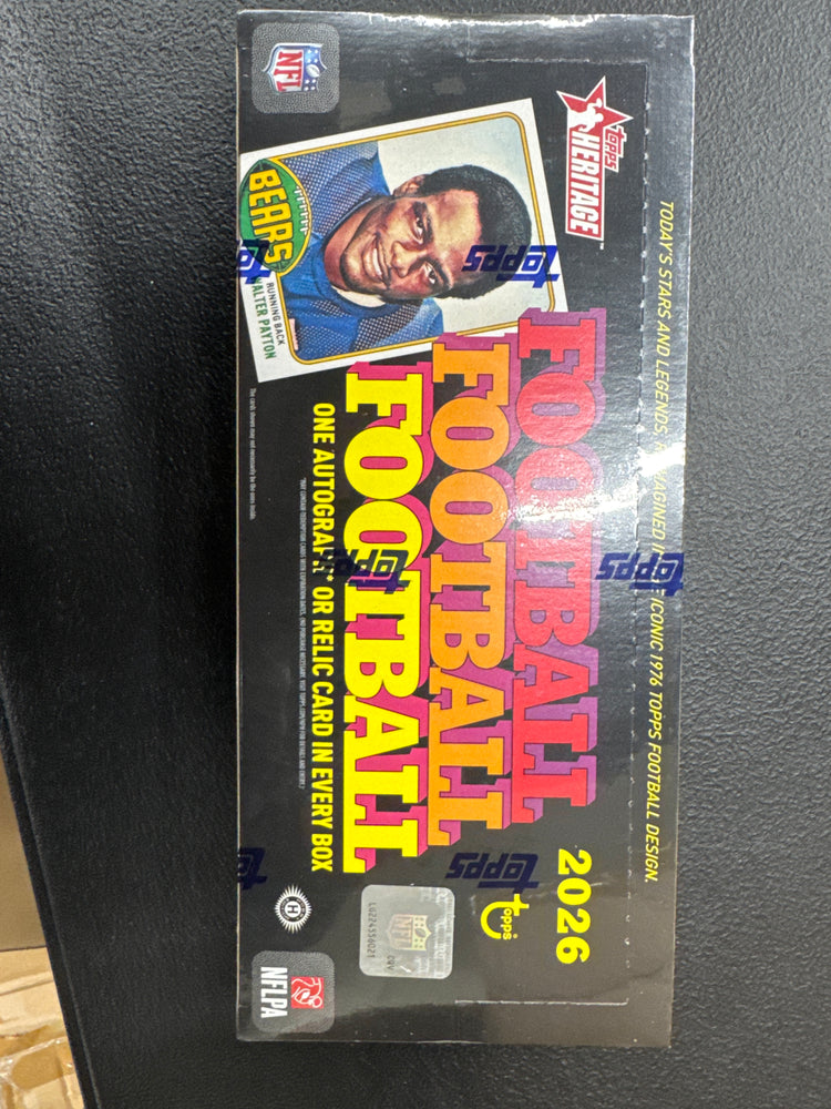 Topps heritage football 2026
