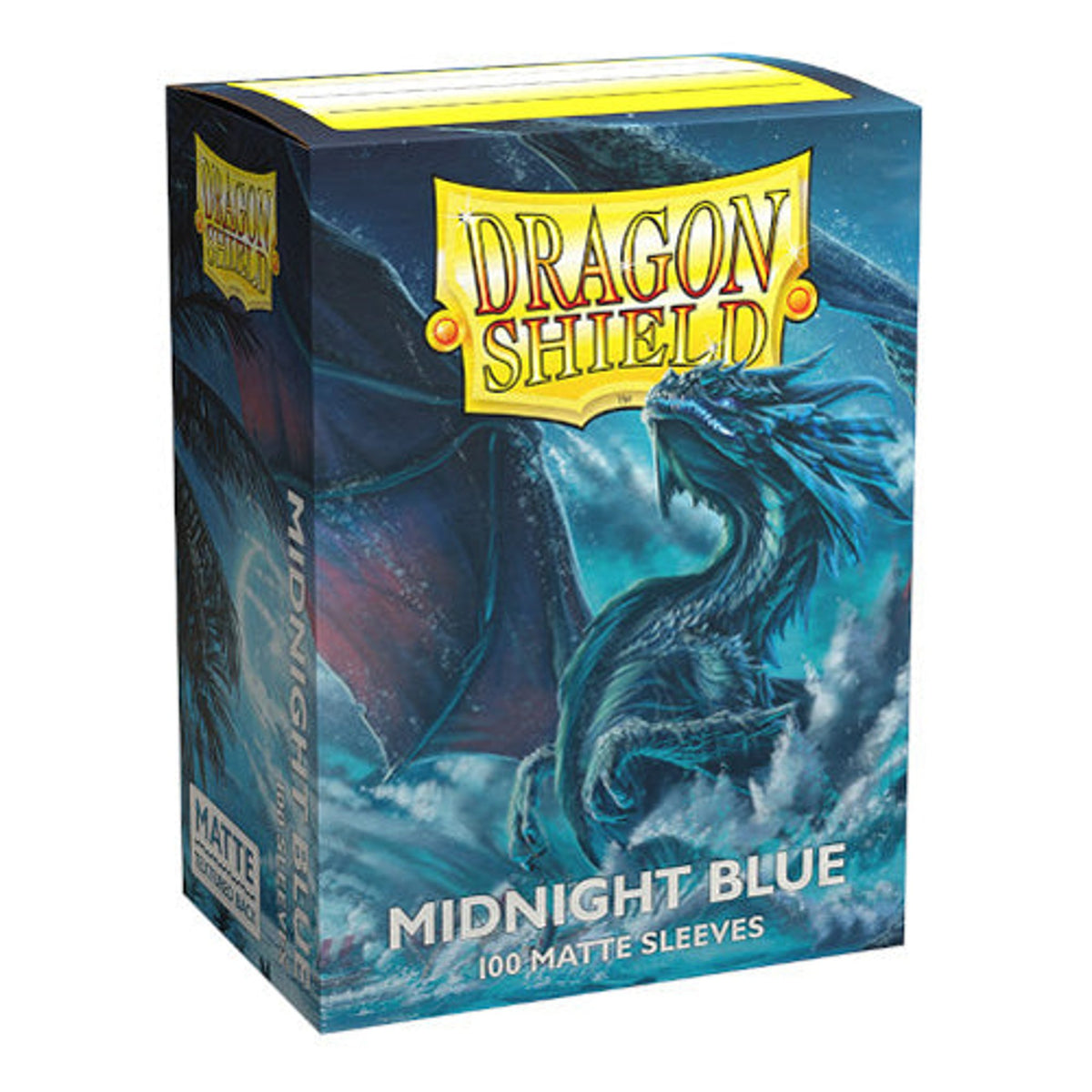 Arcane Tinmen Dragon Shield Midnight Blue Matte Sleeves 100ct Box