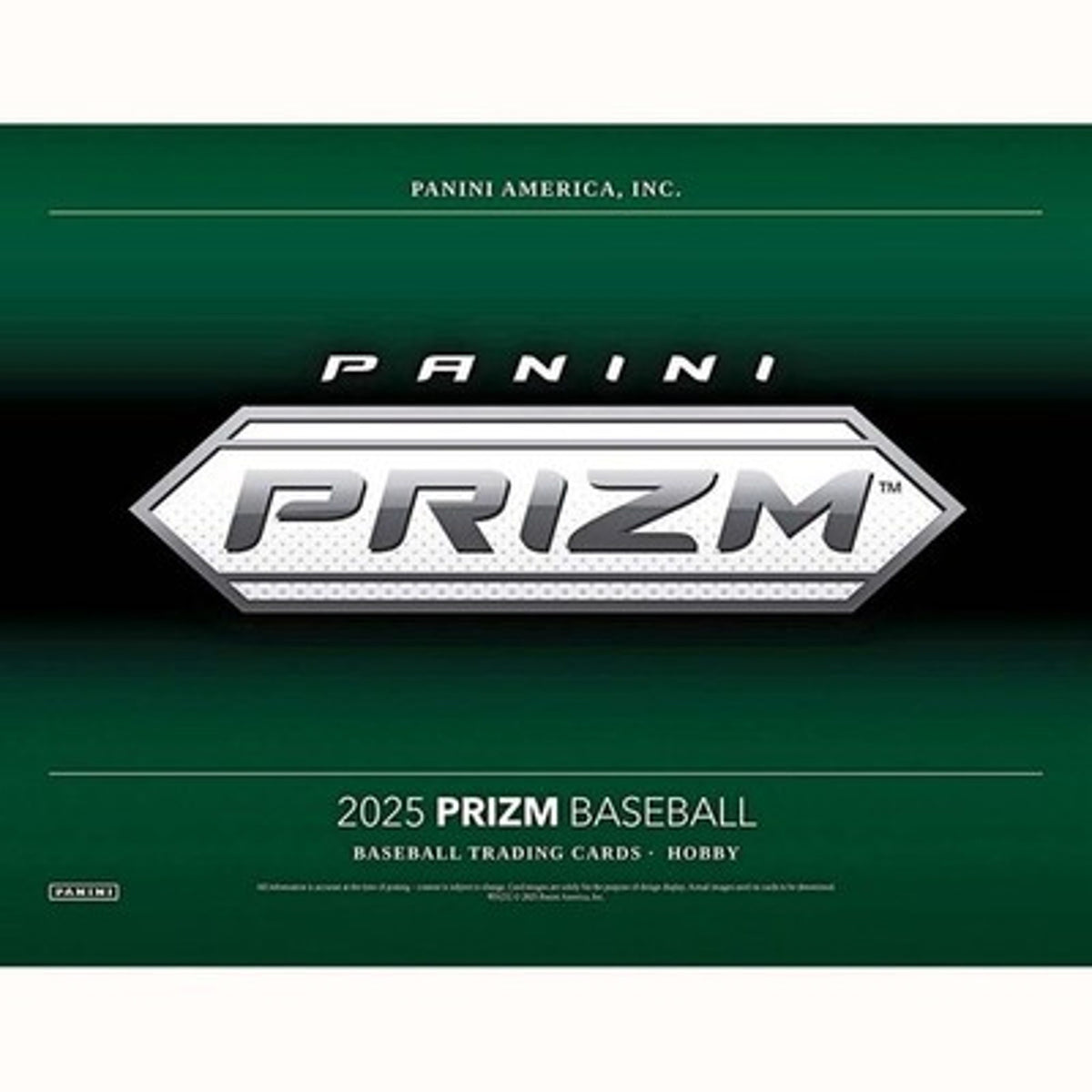 Panini 2025 Prizm Baseball Hobby Box