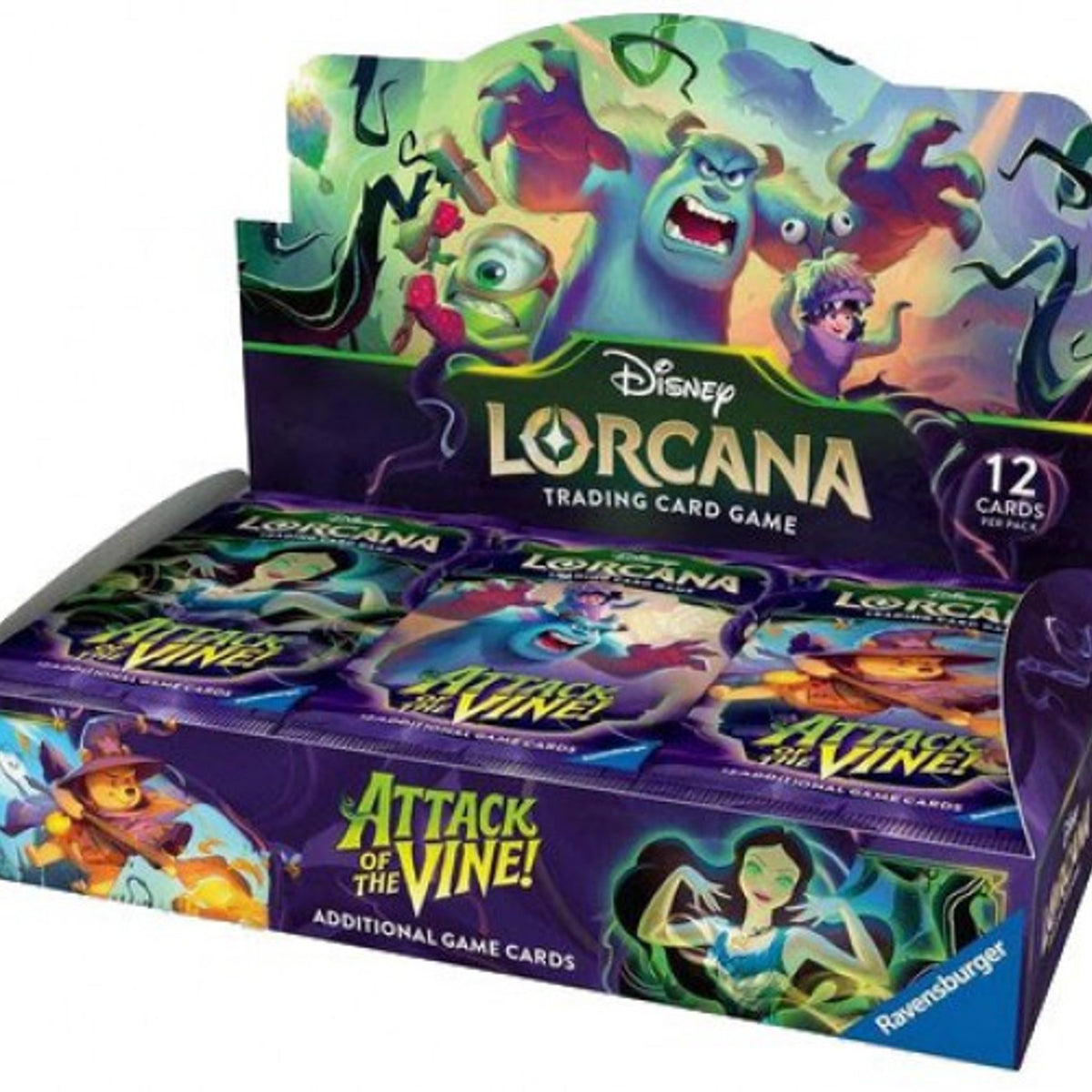 Disney Lorcana Attack of the Vine! Booster Box 24 Packs