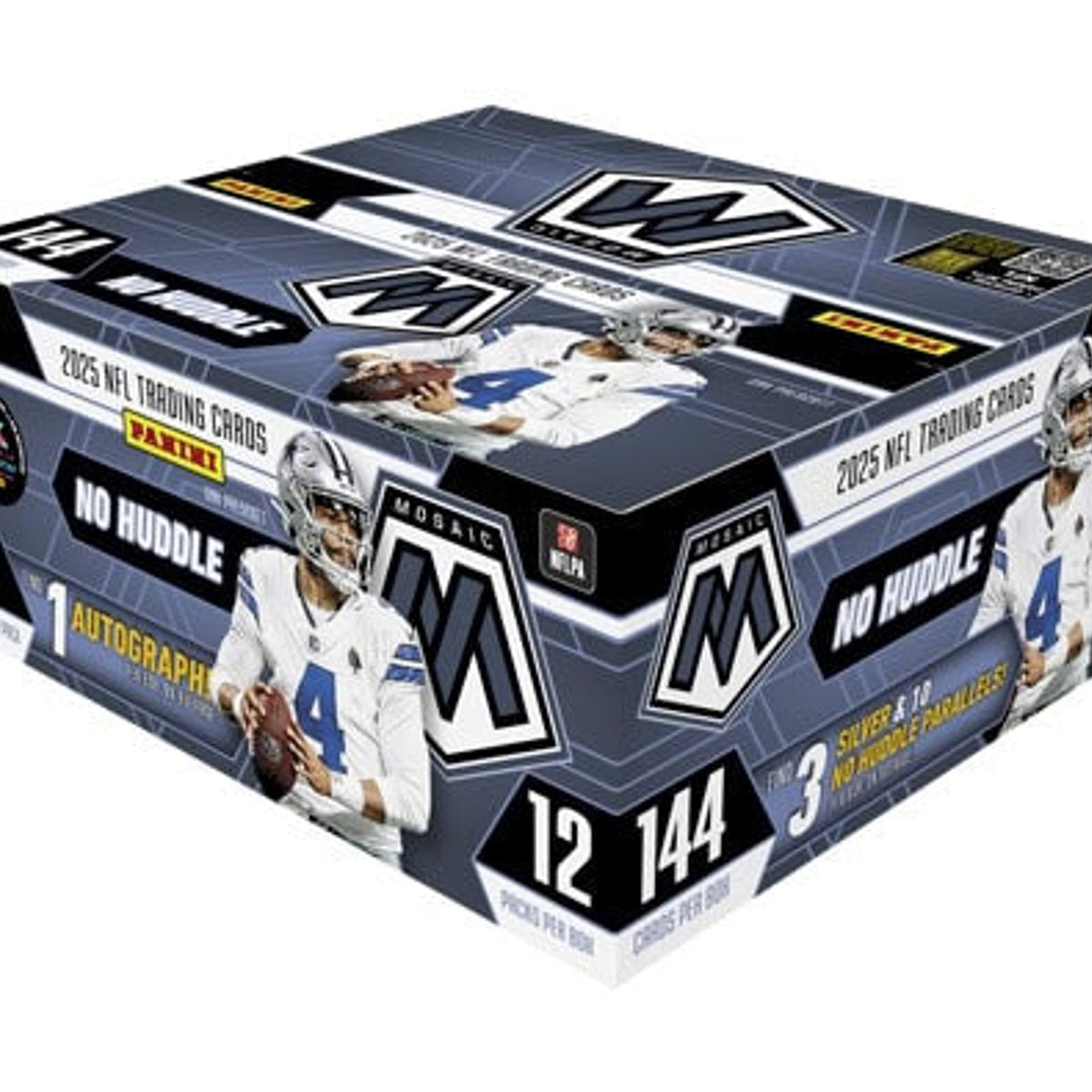 Panini 2025 Mosaic Football No Huddle Hobby Box