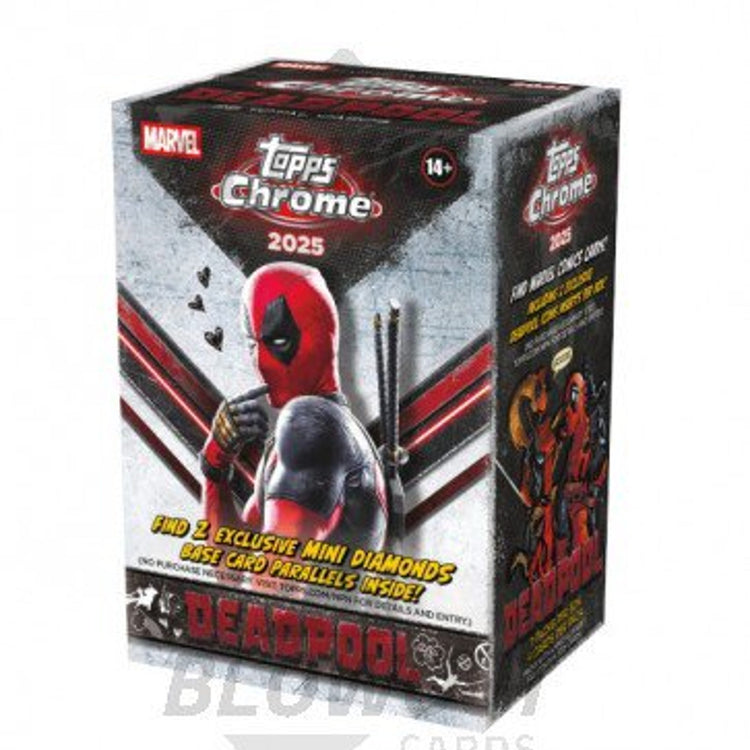 Topps 2025 Deadpool Chrome 7-Pack Blaster Box