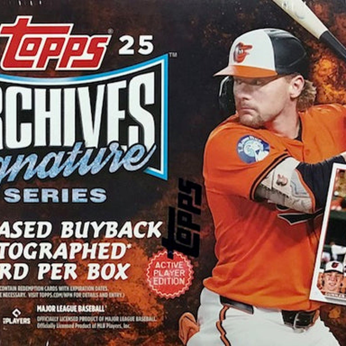Topps 2025 Archives Signature Series Active Player Edition Hobby Box