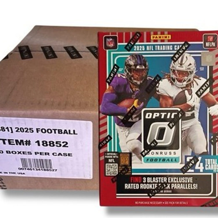 Panini 2025 Donruss Optic Football Blaster Box Pink Parallels