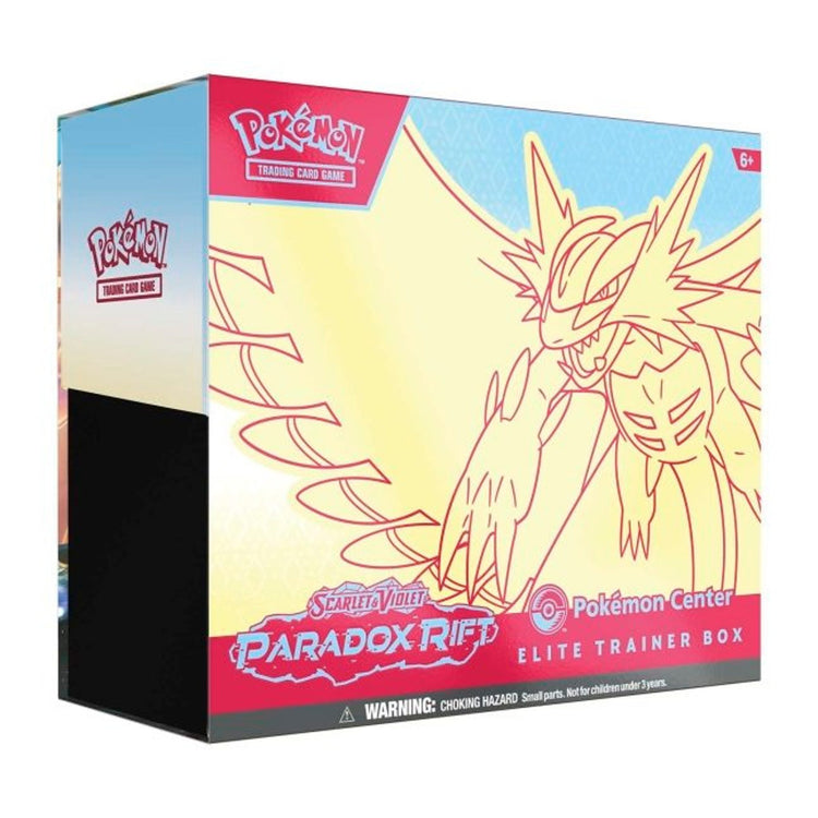 Pokémon Scarlet & Violet Paradox Rift Elite Trainer Box Blue