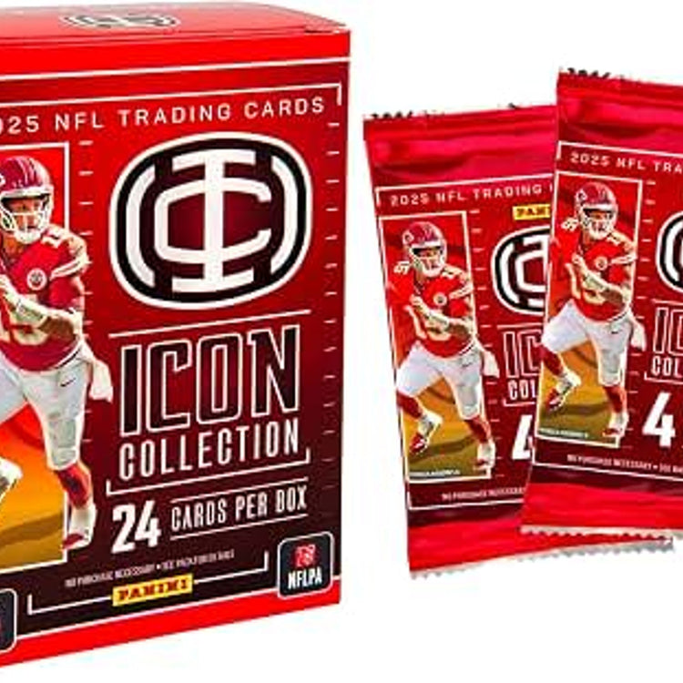 Panini 2025 Mahomes Icon Collection Football Blaster Box