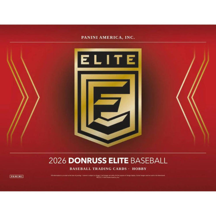 Panini 2026 Donruss Elite Baseball Hobby Box