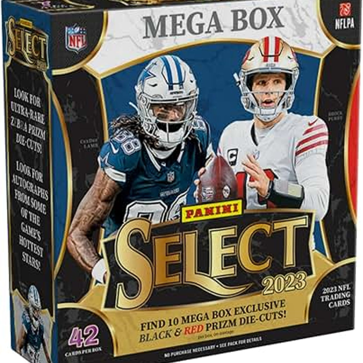 Panini 2023 Select Football Mega Box Black Red Prizm's