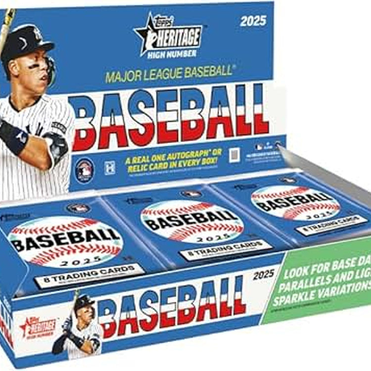 Topps 2025 Heritage High Number Hobby Box