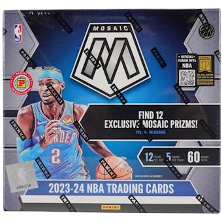 Panini Mosaic Basketball 2023-24 Hobby International Box
