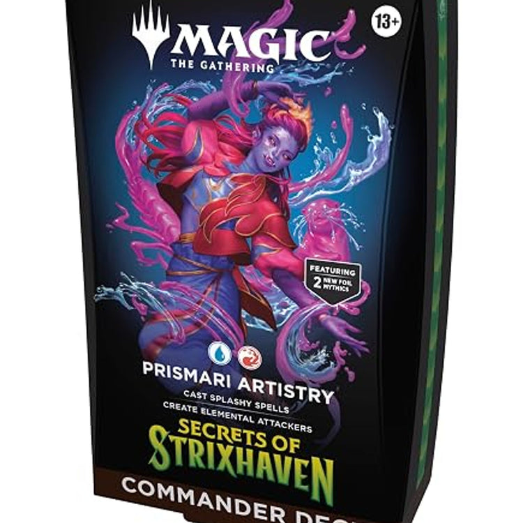 Wizards Of The Coast Magic: The Gathering Secrets Of Strixhaven Commander Deck 100 Cards