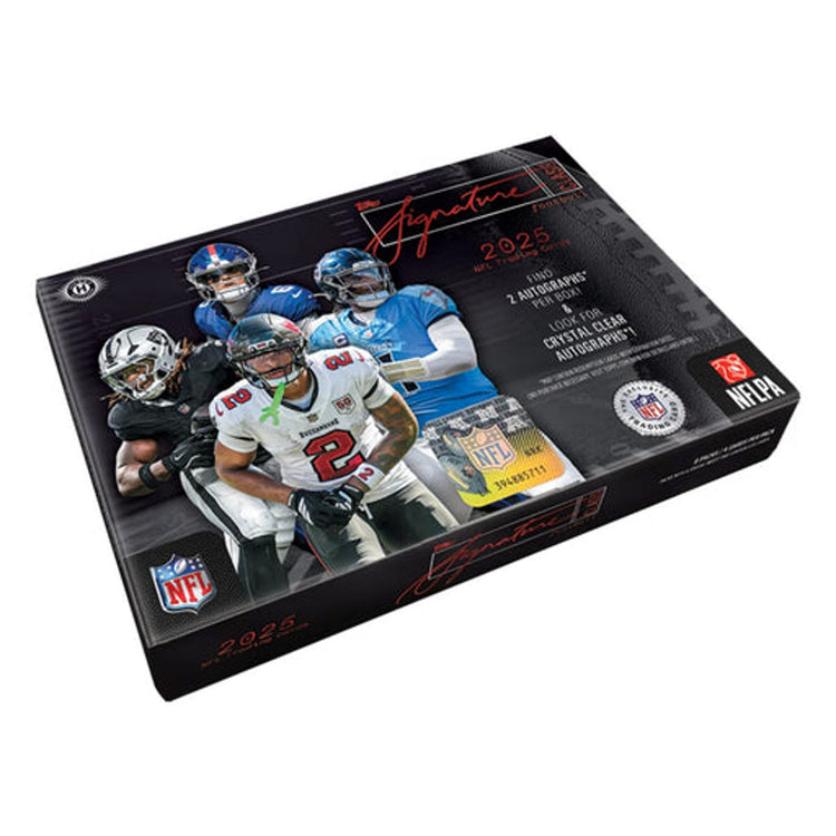 Topps 2025 Signature Class Football Hobby Box 8 Packs