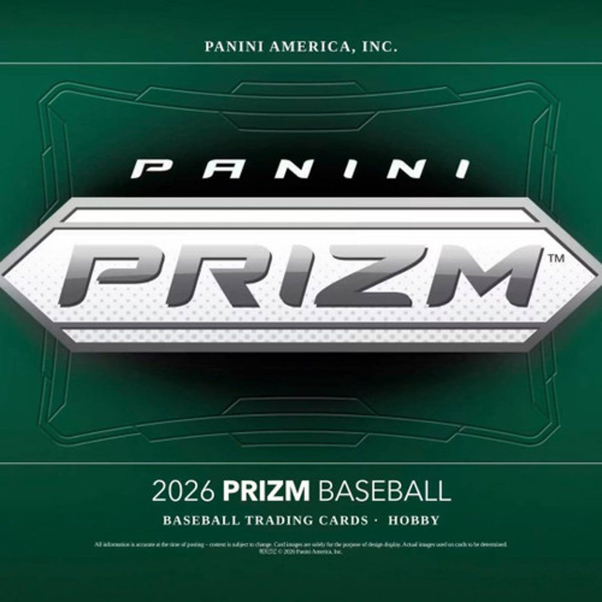 Panini 2026 Prizm Baseball Hobby Box