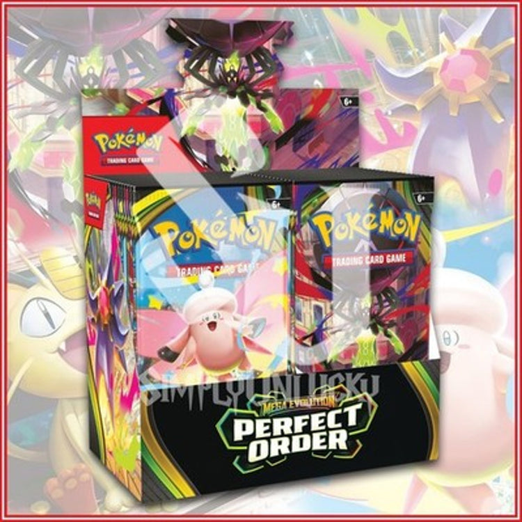 Pokémon Tcg Mega Evolution Perfect Order Booster Box 36 Packs