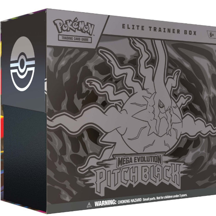 The Pokémon Company International Mega Evolution Pitch Black Elite Trainer Box 9 Booster Packs