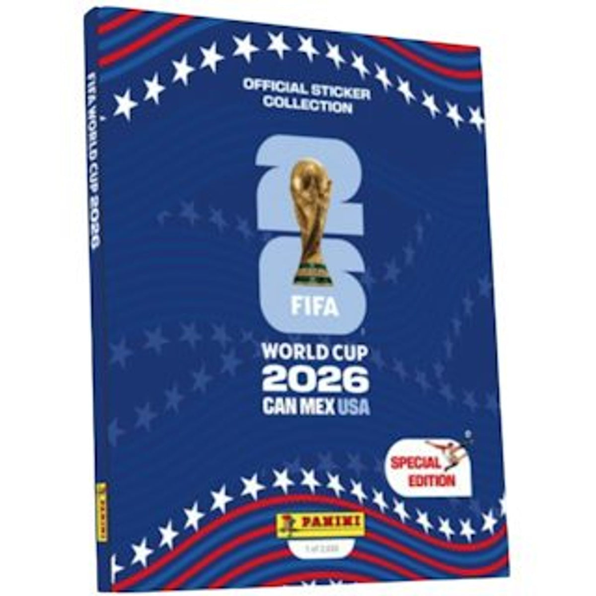 Panini 2026 FIFA World Cup Sticker Collection Hard Cover Album