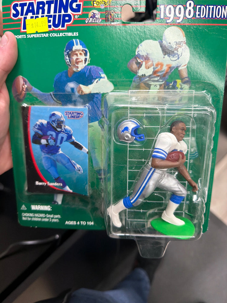 Barry Sanders Action Figure