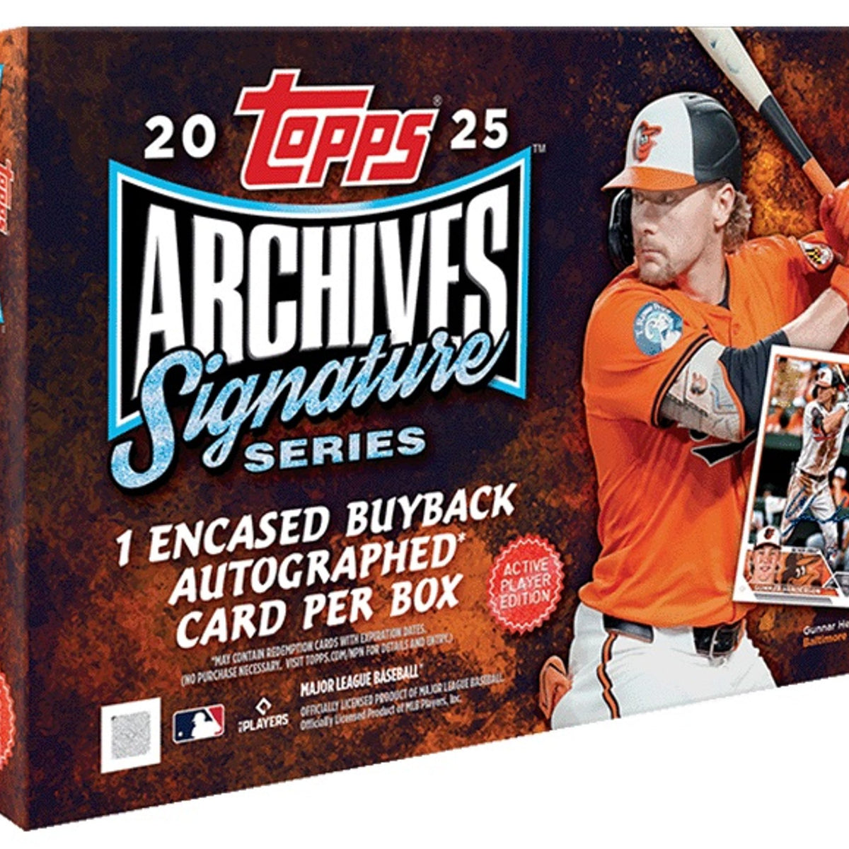 Topps 2025 Archives Signature Series Active Player Edition Hobby Box