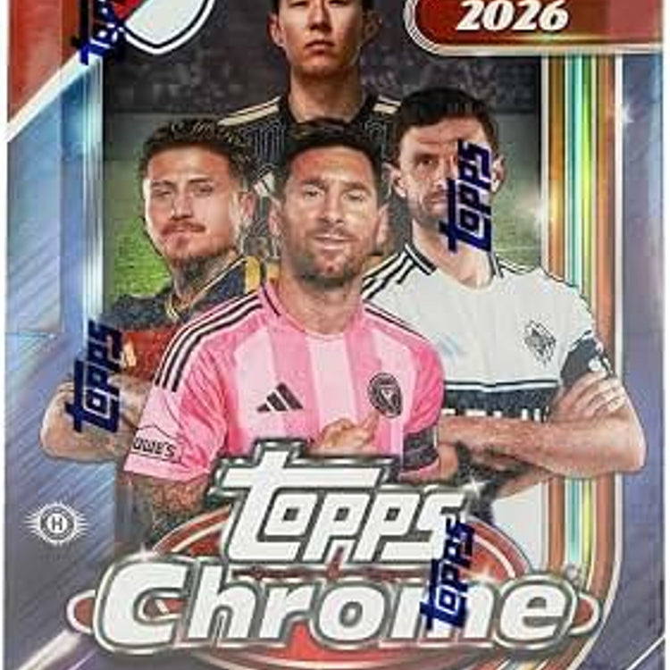 Topps 2026 Chrome Major League Soccer MLS Hobby Box