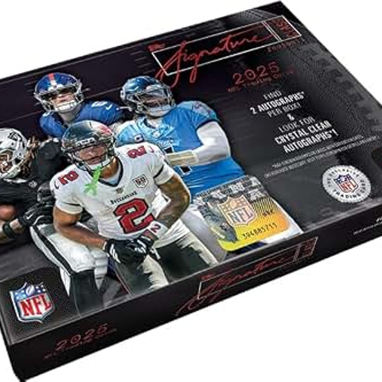 Topps 2025 Signature Class Football Hobby Box 8 Packs