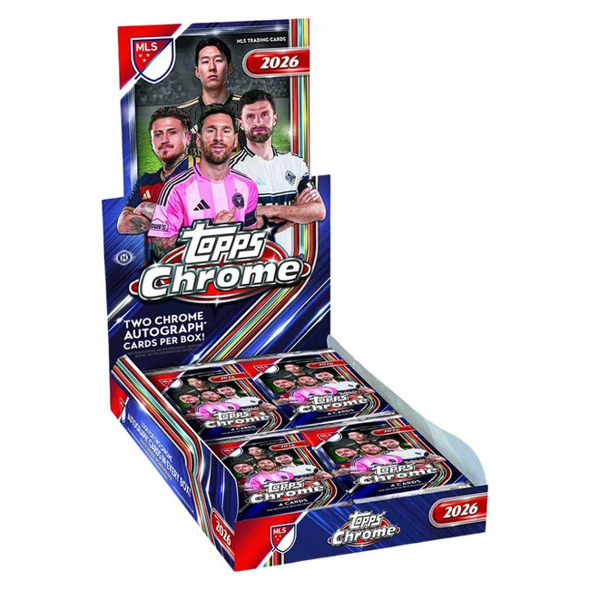 Topps 2026 Chrome Major League Soccer MLS Hobby Box