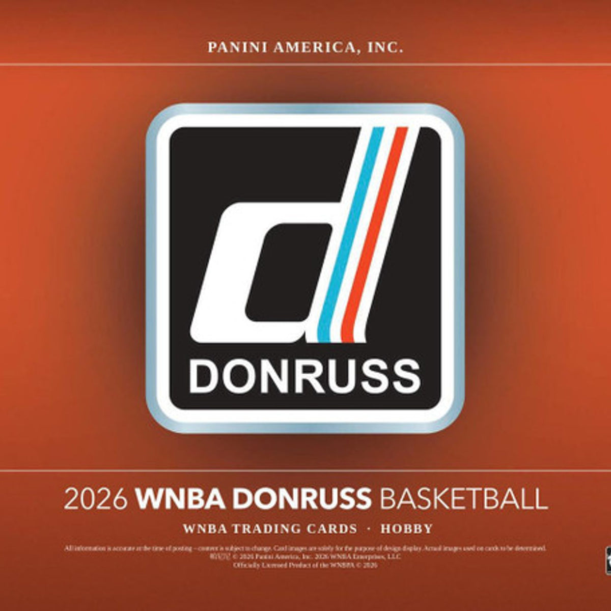 Panini 2026 WNBA Donruss Basketball Hobby Box
